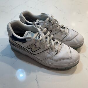 New Balance 550 White and Blue Men's Shoes